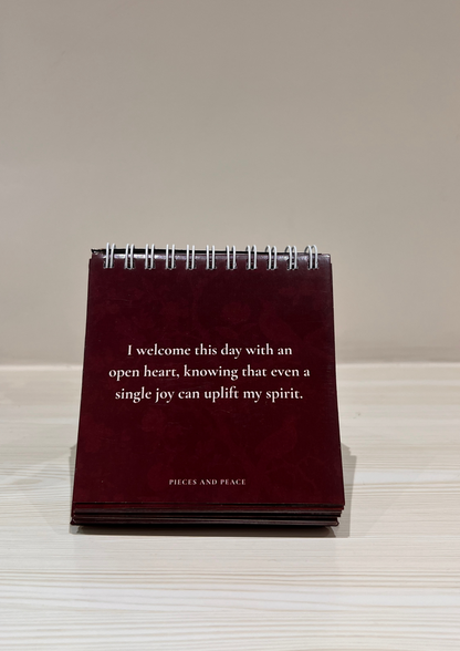 Sabr. Shukr. Sukoon. Affirmation Cards