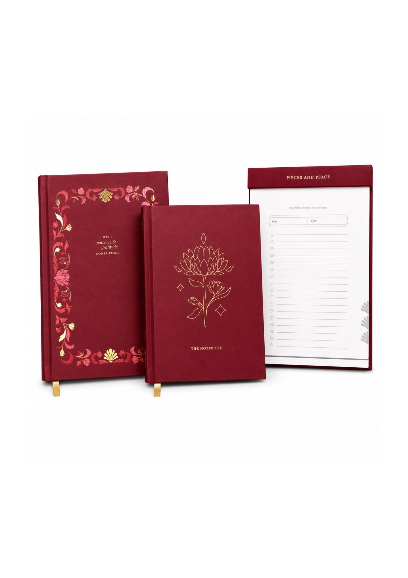 Journal | Red | Ruled
